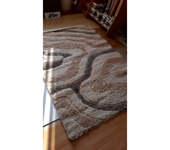 Високоворсний килим Scarlet Lalee 241 beige - Висока якість за найкращою ціною в Україні зображення 3.